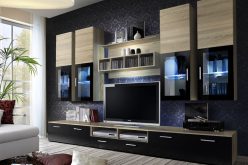 Pojemna meblościanka 300 cm LIREN - modne kolory 4