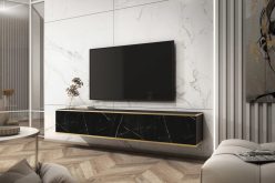 Stolik wiszący RTV 175cm ORTO 3 - kilka kolorów 4