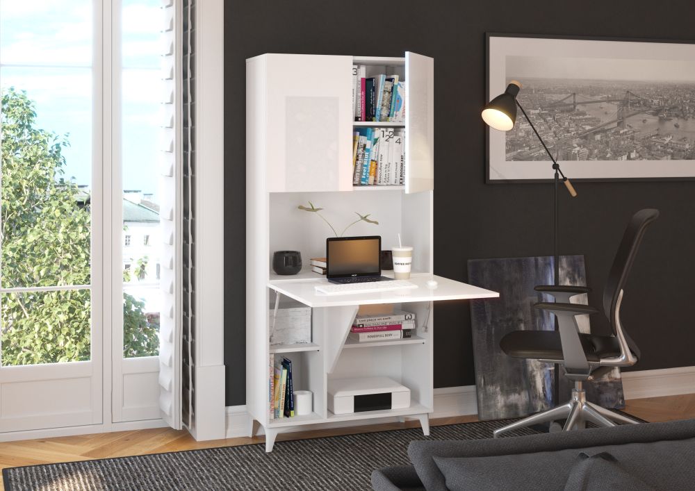 W jakich wnętrzach sprawdzi się biurko glamour? 8