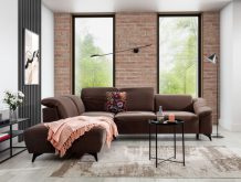 Narożnik czekoladowy z funkcją spania PORTIMAO 3