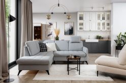 Kanapa do salonu narożna do spania LIBRO 2 5