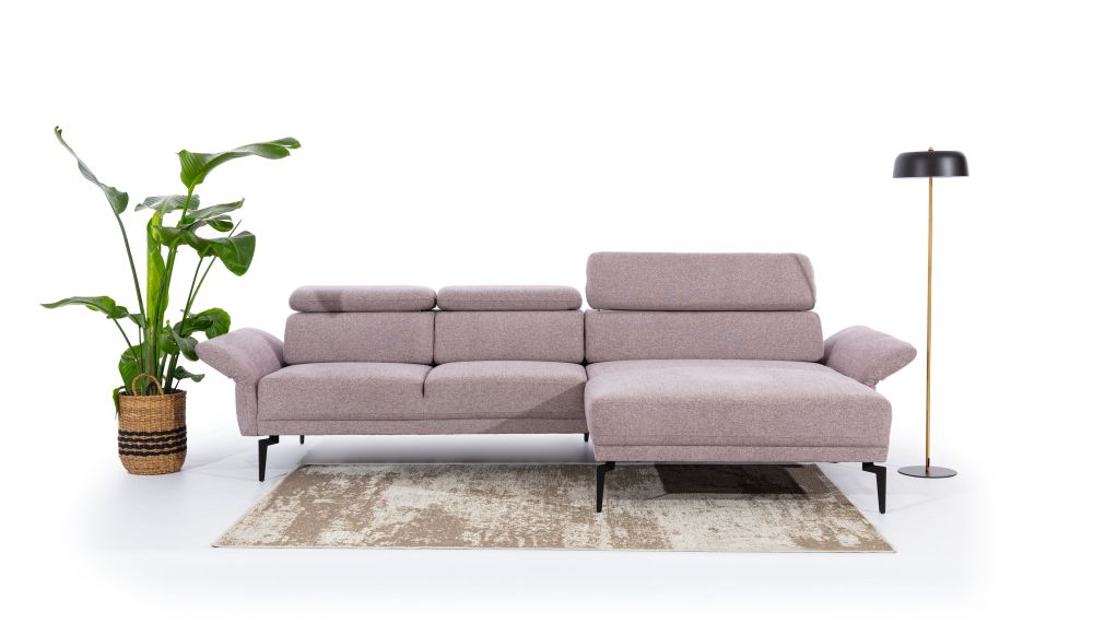 Kanapa narożna z regulowanymi podłokietnikami HORIZON 9