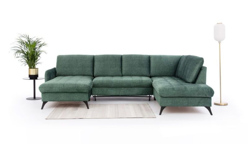 Kanapa w kształcie U - LIBRO U z funkcją spania 6