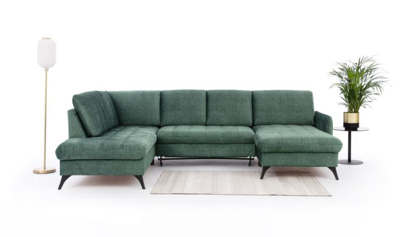 Kanapa w kształcie U - LIBRO U z funkcją spania 5