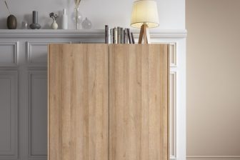 Komoda wysoka z blatem marmurowym