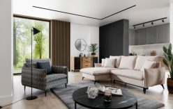 Narożnik z funkcją spania MONSON 3