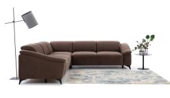 Narożnik czekolada duży rozkładany PORTIMAO 2 7