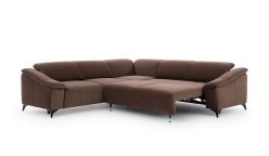 Narożnik czekolada duży rozkładany PORTIMAO 2 8