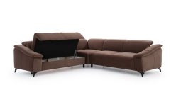 Narożnik czekolada duży rozkładany PORTIMAO 2 6