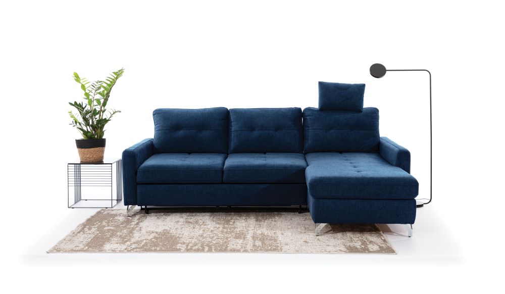 Narożnik z regulowanym oparciem z funkcją spania NADIRA 11