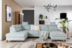 Ogromny narożnik w literze U rozkładany NADIRA U 3