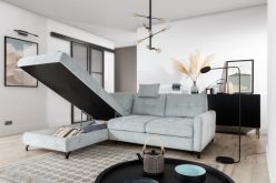 Ogromny narożnik w literze U rozkładany NADIRA U 4