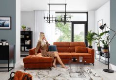 Ruda rogówka rozkładana regulowane zagłówki MABEL 1