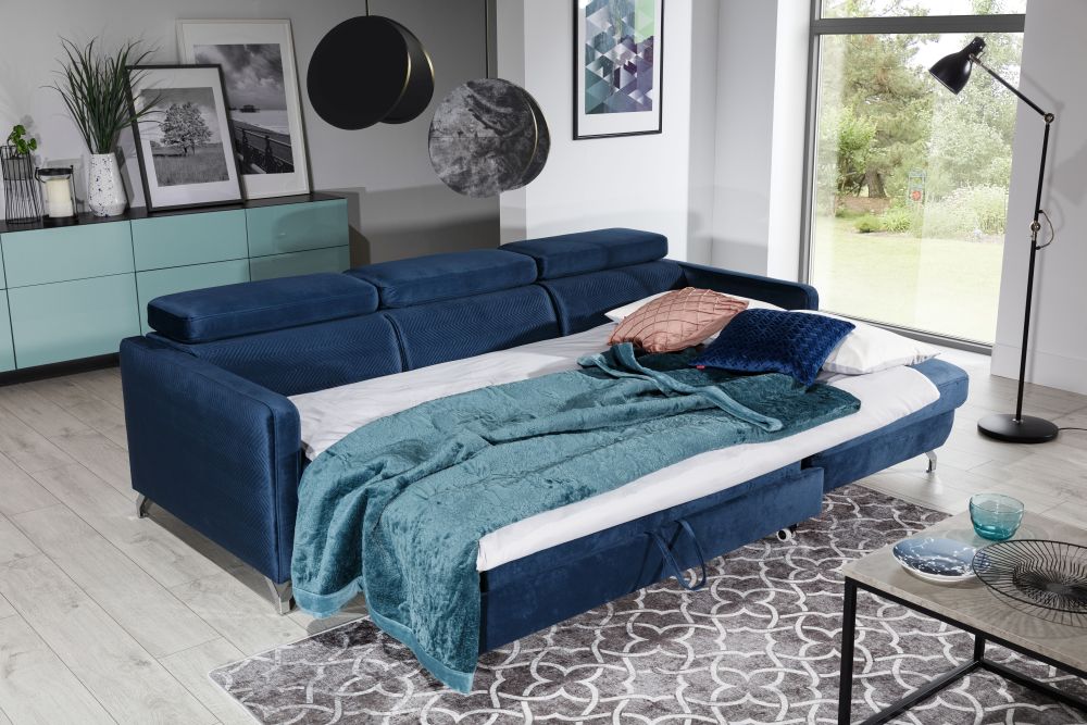 Ruda rogówka rozkładana regulowane zagłówki MABEL 8