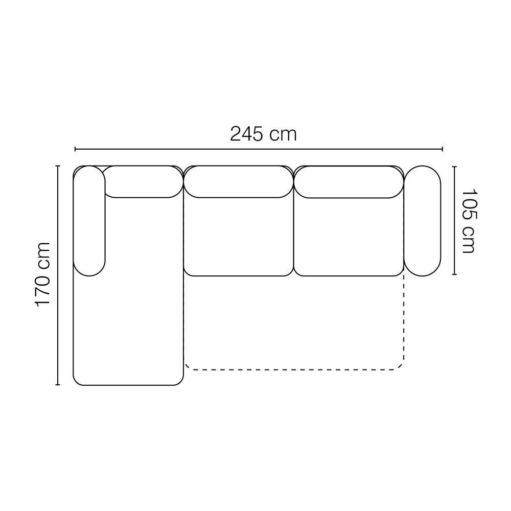Ruda rogówka rozkładana regulowane zagłówki MABEL 9