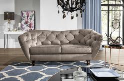 Sofa 2-osobowa w stylu glamour