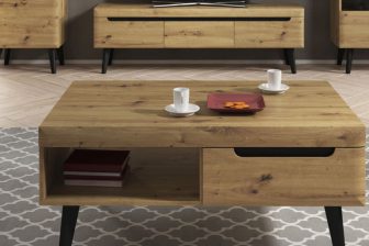 Stolik kawowy z szufladą NORI