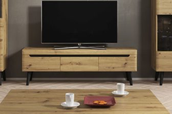 Szafka RTV 160cm w stylu skandynawskim NORI