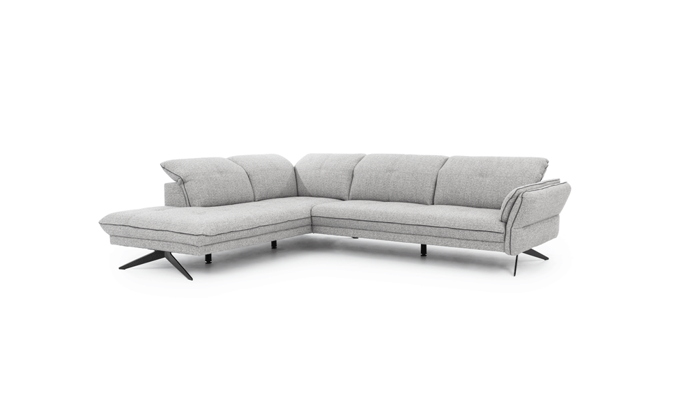 Wielka kanapa narożna na nogach typu pająk MATRIX 1