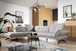 Wielka kanapa narożna na nogach typu pająk MATRIX 2