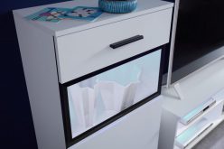 Biała mini meblościanka SWINGER 2