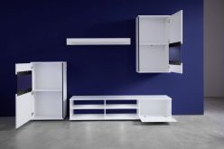 Biała mini meblościanka SWINGER 3