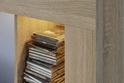 Prosta meblościanka LUNE z oświetleniem 4