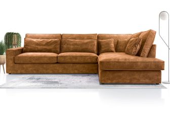 Narożnik hydrofobowy z głębokim miękkim siedziskiem