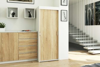 Mała garderoba do przedpokoju w nowoczesnym stylu