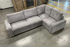 Narożnik sztruksowy rozkładany z dużą powierzchnią spania COMPLEX 14