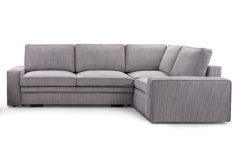 Narożnik sztruksowy rozkładany z dużą powierzchnią spania COMPLEX 10