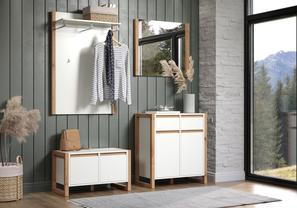 Inspiracje na nowoczesny przedpokój i ściany