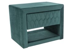 Szafka nocna tapicerowana z szufladą LAZURO - kolory 3