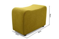 Rozkładana kanapa z pufami VENUS 2