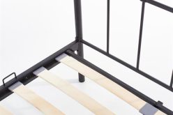 Łóżko metalowe białe lub czarne 120x200 LINDA 3