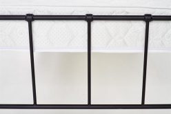 Łóżko metalowe białe lub czarne 120x200 LINDA 5