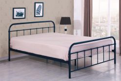 Łóżko metalowe białe lub czarne 120x200 LINDA 6