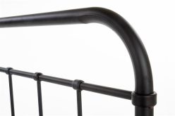Łóżko metalowe białe lub czarne 120x200 LINDA 8