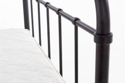 Łóżko metalowe białe lub czarne 120x200 LINDA 9