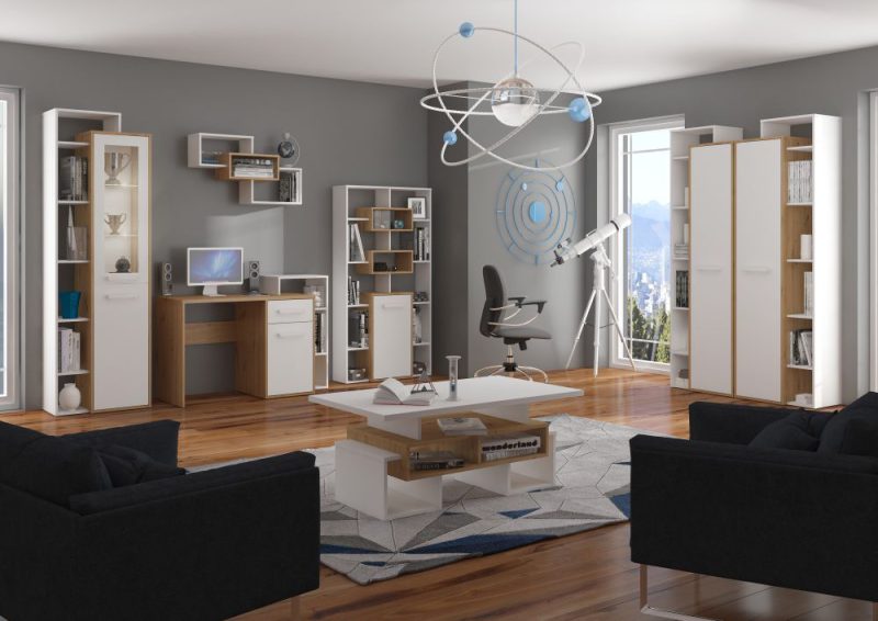 Meblościanki z biurkiem – 10 nowoczesnych rozwiązań dla współczesnych przestrzeni do pracy i nauki ? 6