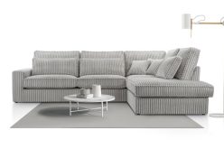 Narożnik w aksamitnym sztruksie GIULIA 2