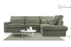 Narożnik w aksamitnym sztruksie GIULIA 7