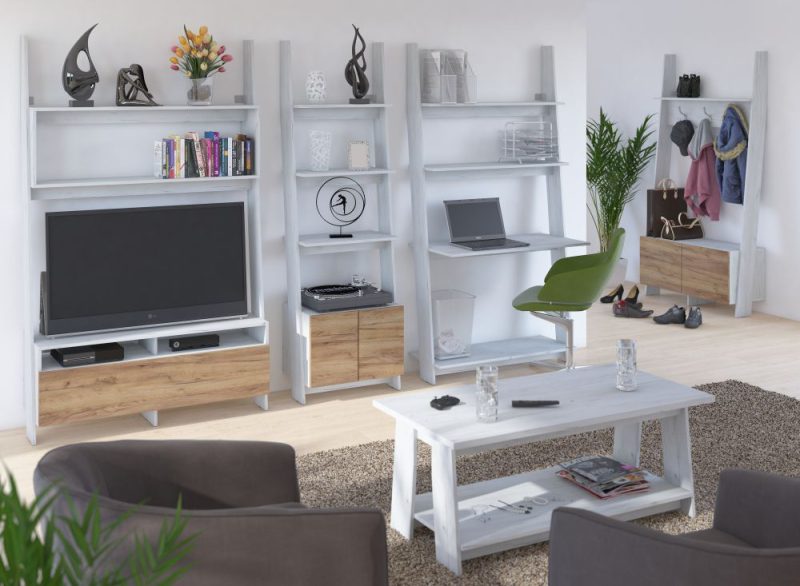 Meblościanka dąb sonoma – 7 powodów dla których warto wybrać taką kolorystykę ? 8