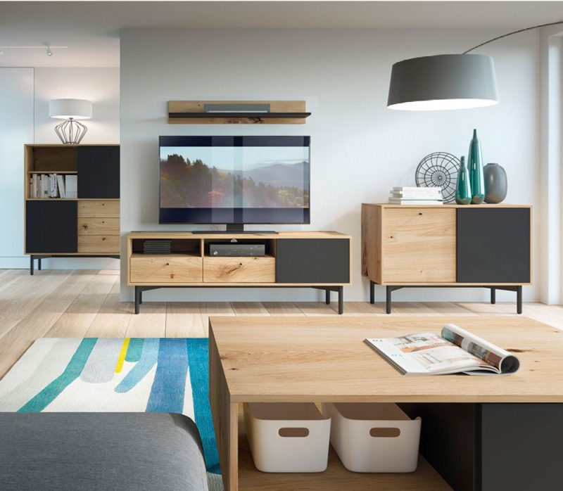 Meblościanka z komodą i 20 propozycji na wykorzystanie jej w Twoim domu ? 1