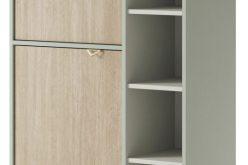 Regał pokojowy z dekorem w jodełkę FUTURO 3