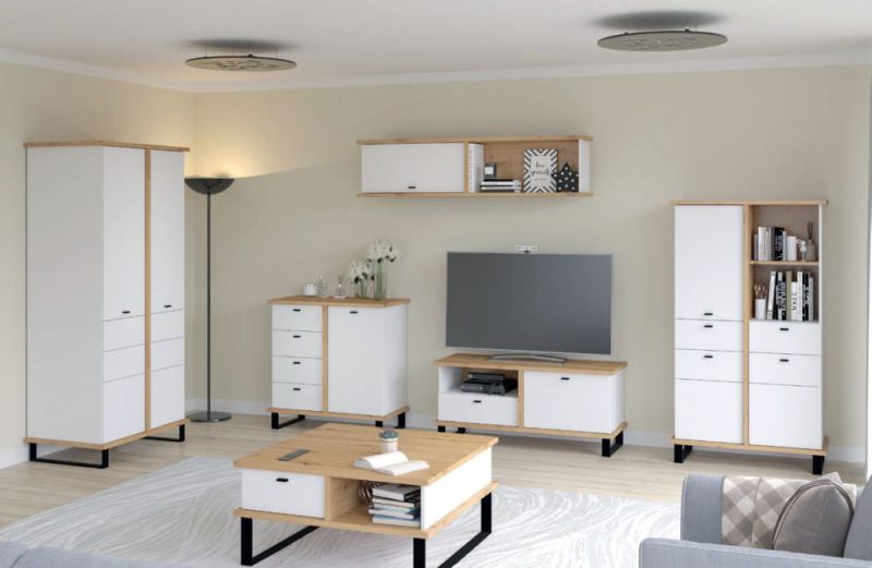 Meblościanka w stylu loft - 13 propozycji nieoczywistych aranżacji ? 4