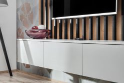 Meblościanka z lamelami na ścianę VASCO 2 8