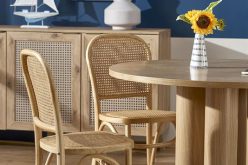 Zaokrąglony stół dębowy 120 cm ELEFANTE 3