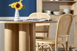 Zaokrąglony stół dębowy 120 cm ELEFANTE 2