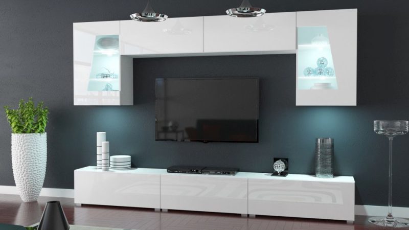 Meblościanka glamour - 20 eleganckich i funkcjonalnych projektów w Twoim salonie ? 3